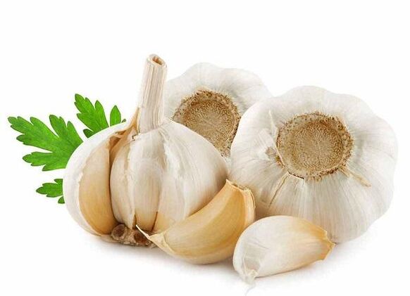 Knoblauch zur Entfernung von Parasiten